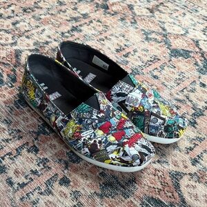 Marvel Comic Toms Alpargatas sz 9.5 RARE